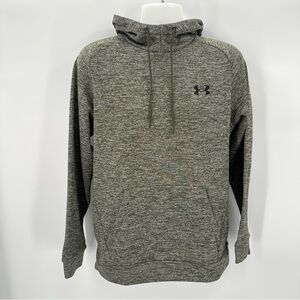 Under Armour Hoodie Mens M Green FleeceTwist Loose 1373405 Warm Athletic Pocket